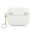 GUESS APPLE AirPods Pro GUAPLSCHSH (Silicone Charm Heart Collection) tok, fehér