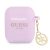 GUESS APPLE AirPods 1/2 GUA2LSC4EU (Silicone Charm 4G Collection) tok, lila