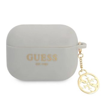   GUESS APPLE AirPods Pro GUAPLSC4EG (Silicone Charm 4G Collection) tok, szürke