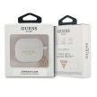 GUESS APPLE AirPods 3 GUA3LSC4EG (Silicone Charm 4G Collection) tok, szürke