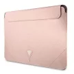 Guess Saffiano Triangle Logo 16" laptop táska, rózsaszín