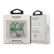 GUESS APPLE AirPods 1/2 GUA2HHFLN (Flower Strap Collection) tok, zöld