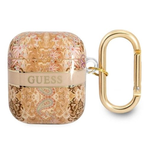 GUESS APPLE AirPods 1/2 GUA2HHFLD (Paisley Strap Collection) tok, arany