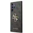Guess GUHCS22L4GMGGR S908 Samsung Galaxy S22 Ultra hátlap, tok 4G Big Metal Logo, szürke