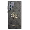 Guess GUHCS22L4GMGGR S908 Samsung Galaxy S22 Ultra hátlap, tok 4G Big Metal Logo, szürke
