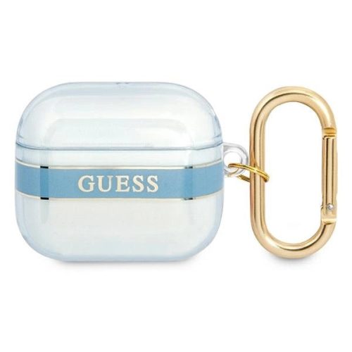 GUESS APPLE AirPods 3 GUA3HHTSB (Strap Collection) tok, kék