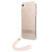 Guess case iPhone SE 2022 / SE 2020 / 7 / 8 GUOHCI8H4STP Print 4G Cord tok, rózsaszín