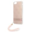 Guess case iPhone SE 2022 / SE 2020 / 7 / 8 GUOHCI8H4STP Print 4G Cord tok, rózsaszín