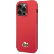 Lacoste LCHCP14XPVCR iPhone 14 Pro Max 6.7" Iconic Petit Pique MagSafe tok, piros