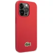 Lacoste LCHCP14XPVCR iPhone 14 Pro Max 6.7" Iconic Petit Pique MagSafe tok, piros