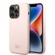 Lacoste LCHCP14XSI iPhone 14 Pro Max 6,7" Silicone tok, rózsaszín