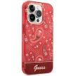 Guess iPhone 14 Pro Max 6,7" GUHCP14XHGBNHR Bandana Paisley tok, piros