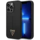 Guess GUHCP14XSLTGK iPhone 14 Pro Max 6,7" Silicone Triangle tok, fekete