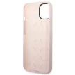 Guess GUHCP14SSLTGU iPhone 14 6.1" Silicone Triangle tok, lila