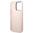 Guess GUHCP14LSLTGU iPhone 14 Pro 6,1" Silicone Triangle tok, lila