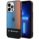 BMW BMHCP14X22HMGK iPhone 14 Pro Max 6,7" tok, fekete Half Tricolor