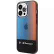 BMW BMHCP14X22HMGK iPhone 14 Pro Max 6,7" tok, fekete Half Tricolor