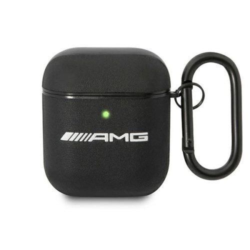 AMG AMA2SLWK AirPods cover Leather tok, fekete