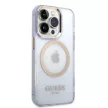 Guess GUHMP14XHTCMU iPhone 14 Pro Max 6,7" Outline Translucent MagSafe tok, arany