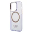 Guess GUHMP14XHTCMU iPhone 14 Pro Max 6,7" Outline Translucent MagSafe tok, arany