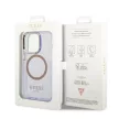 Guess GUHMP14XHTCMU iPhone 14 Pro Max 6,7" Outline Translucent MagSafe tok, arany