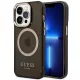 Guess GUHMP14LHTCMK iPhone 14 Pro 6.1" Outline Translucent MagSafe tok, arany