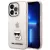 Karl Lagerfeld KLHCP14LCTTRI iPhone 14 Pro 6,1" Choupette Body tok, rózsaszín