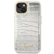 Guess GUHCP14SHGCRHS iPhone 14 6.1" Croco Collection tok, ezüst