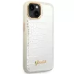 Guess GUHCP14SHGCRHS iPhone 14 6.1" Croco Collection tok, ezüst