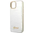 Guess GUHCP14SHGCRHS iPhone 14 6.1" Croco Collection tok, ezüst