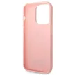 Karl Lagerfeld KLHCP14LRUPKLPP iPhone 14 Pro 6,1" 3D Monogram tok, rózsaszín