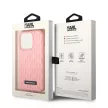 Karl Lagerfeld KLHCP14LRUPKLPP iPhone 14 Pro 6,1" 3D Monogram tok, rózsaszín