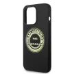 Karl Lagerfeld KLHCP14LSRSGRCK iPhone 14 Pro 6,1" Silicone RSG tok, fekete
