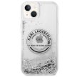 Karl Lagerfeld KLHCP14MLCRSGRS iPhone 14 Plus / 15 Plus 6,7" hardcase Liquid Glitter RSG tok, ezüst