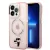 Karl Lagerfeld case iPhone 14 Pro Max 6,7" KLHMP14XHNKCIP Magsafe IML NFT Karl&Choupette tok, rózsaszín