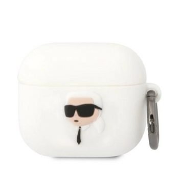   KARL LAGERFELD KLA3RUNIKH Apple Airpods 3 3D Sil NFT Karl tok, fehér