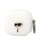 KARL LAGERFELD KLA3RUNIKH Apple Airpods 3 3D Sil NFT Karl tok, fehér