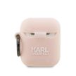 KARL LAGERFELD KLA2RUNIKP Apple Airpods 1 / 2 3D Sil NFT Karl tok, rózsaszín