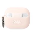 KARL LAGERFELD KLAPRUNIKP Apple Airpods Pro 3D Sil NFT Karl tok, rózsaszín