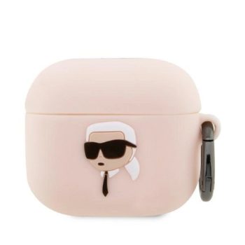   KARL LAGERFELD KLA3RUNIKP Apple Airpods 3 3D Sil NFT Karl tok, rózsaszín