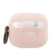 KARL LAGERFELD KLA3RUNIKP Apple Airpods 3 3D Sil NFT Karl tok, rózsaszín