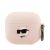 KARL LAGERFELD KLA3RUNCHP Apple Airpods 3 3D Sil NFT Choupette tok, rózsaszín