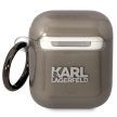 Karl Lagerfeld KLA2HNIKTCK AirPods 1/2 cover Karl's Head tok, fekete