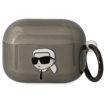   Karl Lagerfeld KLAPHNIKTCK AirPods Pro cover Karl's Head tok, fekete