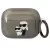 Karl Lagerfeld KLAPHNKCTGK Airpods Pro cover Gliter Karl&Choupette tok, fekete