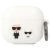 Karl Lagerfeld KLACA3SILKCW AirPods 3 Silicone Karl & Choupette tok, fehér