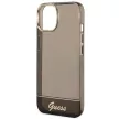 Guess GUHCP14SHGCOK iPhone 14 6.1" Translucent tok, fekete