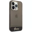 Guess GUHCP14LHGCOK iPhone 14 Pro 6.1 " Translucent tok, fekete