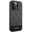 Guess GUHCP14XG4GLGR iPhone 14 Pro Max 6.7" 4G Stripe Collection tok, szürke