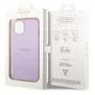 Guess GUHCP14MPSASBPU iPhone 14 Plus / 15 Plus 6.7" Saffiano Strap tok, lila